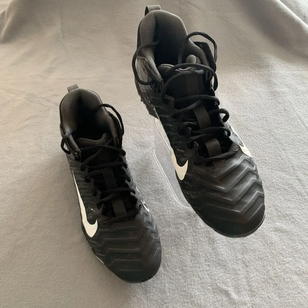 Nike Alpha Baseball Cleats Black Size US 9 W UK 8 EUR 42.5 Good Practice Cleats